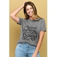 thumbnail image 2 of Leggings Leaves and Lattes Please Women's Fashion Relaxed T-Shirt Tee Heather Gray X-Large, 2 of 3