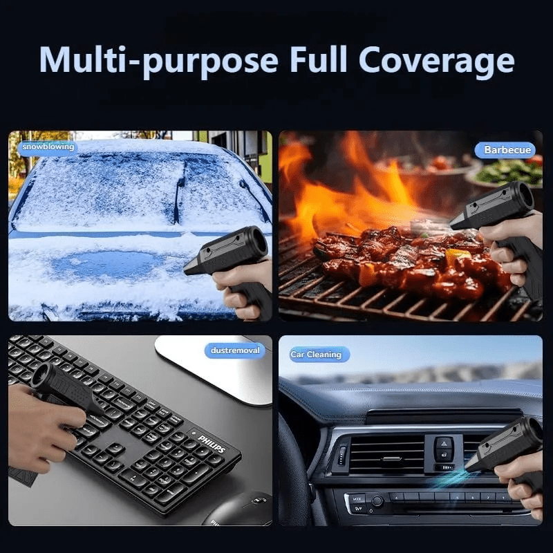 Air Blower Turbo Jet Blower Powerful Air Blower Brushless Motor Turbo Fan Jet Fan Cleaning Air Duster Blower Air Puissant