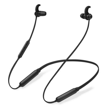 Avantree NB16 20Hrs Bluetooth Neckband Headphones Earbuds with Mic, Light & Comfortable Around The Neck Magnetic Wireless in Ear Compatible with TV PC iPhone Samsung Phones, Workout Gym, Music & (Best Bluetooth Around Neck)