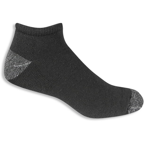 Starter - Big and Tall Men's Black Low Cut Socks, 6-Pack - Walmart.com ...