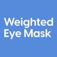 thumbnail image 7 of PopSugar Weighted Sleep Mask, Silky Soft, Aromatherapy with Lavender and Mint, Gray, 7 of 7