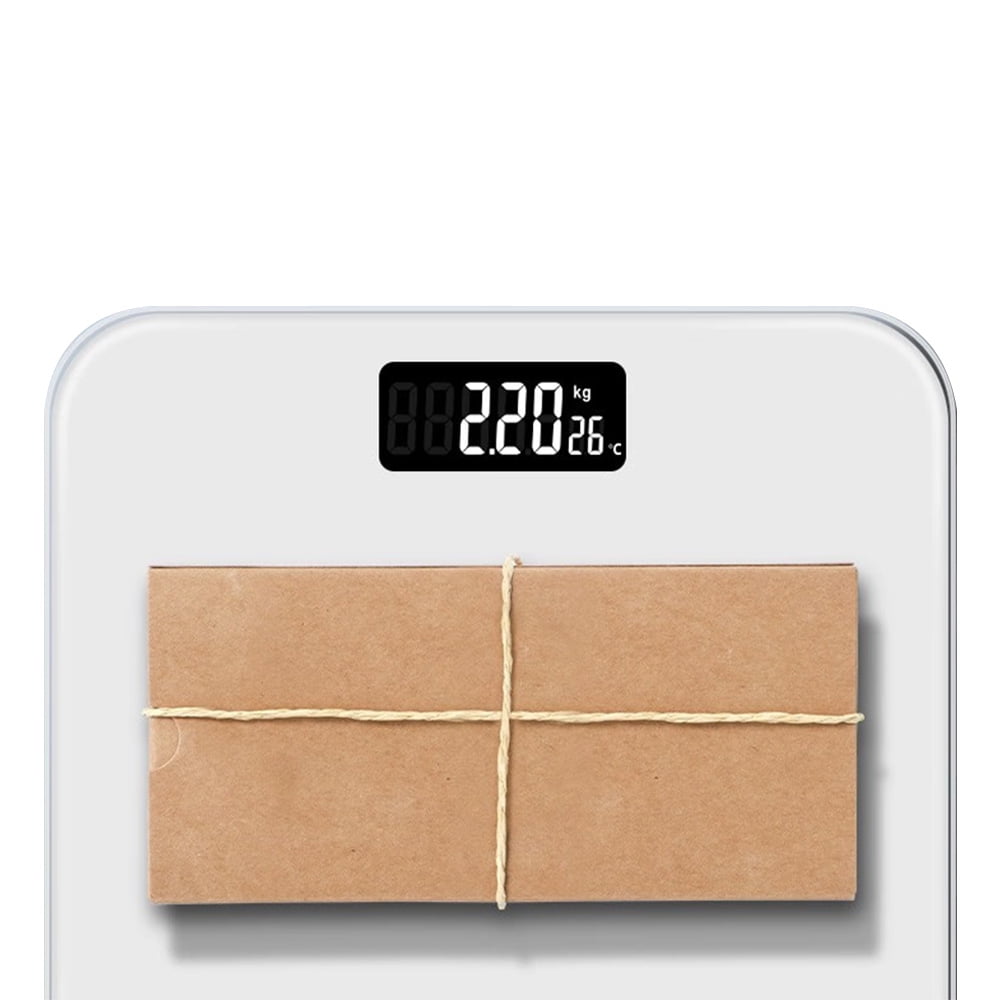 XQB Weighing scales, Digital Bathroom Scale for Body Weight, Capacity up to 400 lbs, Batteries Included