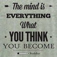 thumbnail image 3 of CafePress - Buddha Saying The Mind Is Everything ... Women's - Women's Nightshirt, 3 of 4
