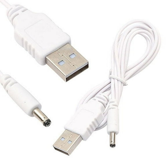 Naierhg 1m DC 3.5mm x 1.35mm Female to USB Type A Male Adapter Power Cable Wire