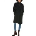 thumbnail image 3 of Via Spiga womens  Crepe Coat, s, Blue, 3 of 4