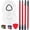 1 tank-2 mop head+1 base+1 handle, variant on Spin Mop Replacement Head Spin Mop Refills Compatible with O Ceda EasyWring 1-Tank System, 2 Microfiber Spin Mop Head, 1 Triangle Mop Base Head and 4-Section Iron Mop Handle 30-58in for 1 Tank System