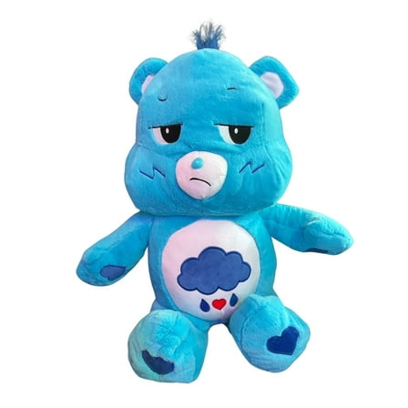 Care Bears Glitter Belly 24" Angry Bear Toy, Jumbo Plush -l- Cheer Bear - Soft Huggable Material!