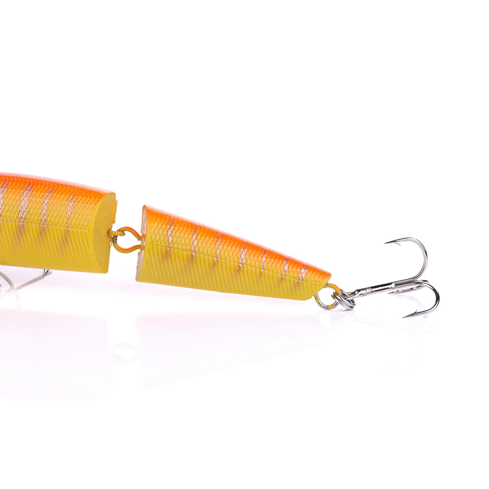 HENGJIA Fishing Lures Multi Jointed Fish Fishing Kits Slow Sinking Lifelike Swimbait Freshwater and Saltwater for Trout Bass Lures,5pcs, 5.51"/0.71oz