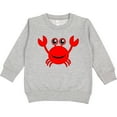 thumbnail image 2 of Inktastic Cute Red Crab Toddler Sweatshirt, 2 of 4