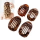thumbnail image 4 of Pinzas Para El Cabello Planas, 4 Piezas Elegantes Pinzas Para El Cabello Planas De Plástico Para De Caballo Para Conducir, 4 of 7