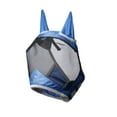 thumbnail image 2 of Harrison Howard CareMaster Pro Luminous Horse Fly Mask Standard with Ears Aquamarine (S; Pony), 2 of 7