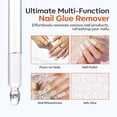 thumbnail image 5 of modelones 30ml Nail Glue Remover for Press On Nails, Upgrade Clear Stick On Nails Remover for Acrylic Tips, Nail Polish Remover with Wood Stick, 5 of 8