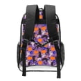 thumbnail image 2 of Kdxio Halloween Black Cats Clear Backpack, Transparent Bookbag for School for Women Men, Capacity Clear Bag for College, Travel, 2 of 7