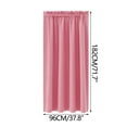 thumbnail image 3 of WZXPWT Heat-Insulating Curtains, Energy-Saving Bedroom and Kitchen Drapes, Soundproof Silk Curtains, Scandinavian Solid-Color Thermal Curtains, 3 of 6