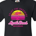 thumbnail image 4 of Inktastic Summer Enjoy the Sunshine Myrtle Beach South Carolina Pink Youth T-Shirt, 4 of 5