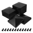thumbnail image 1 of KAKOWELY 12Pcs Post Caps Cover Plastic Fence Post Caps Fence Post Covers Plastic Fence Post Protector,4.13"X4.13"X1.18", 1 of 5