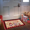 CAKVIICA Carpet Christmas Decoration Gift Bathroom Water Absorbing Soft