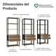 thumbnail image 2 of Armario Organizador Multiuso para Libros Madesa 210cm MN, 2 of 4