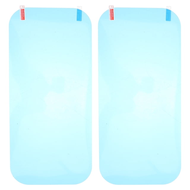 KAKOWELY 2pcs Side Rear Mirror Film Truck Side Mirror Rainproof Film Anti Glare Film Car Mirror Rain Protector Rainproof Car Mirror Film Rearview Mirror Protector Film,13.39X"X6.3"X0.04"