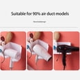 thumbnail image 4 of Estante para secador de pelo montado en la pared sin perforaciones Soporte para secador de pelo ABS para baño Caja de almacenamiento multifuncional, 4 of 6