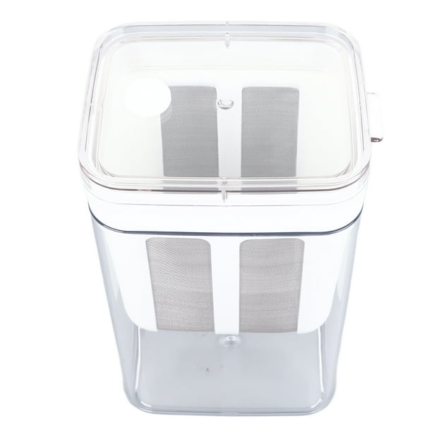 Filtro De Yogur, Separación De Suero Como Máquina De Yogur Griego Multifuncional De Gran Capacidad De Acero Inoxidable PET Para El Hogar