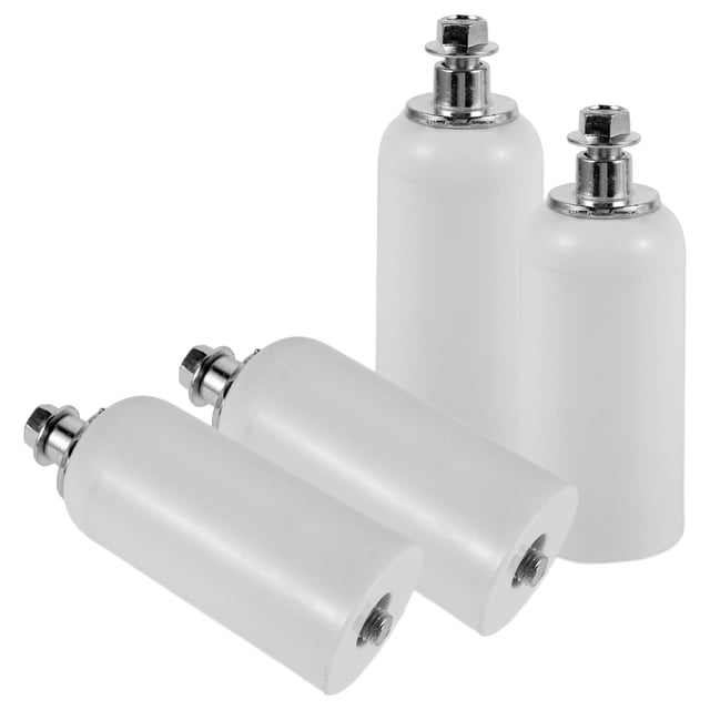 KAKOWELY 4Ud Tapones Para Manillar De Motocicleta En Aluminio Duradero Color Negro