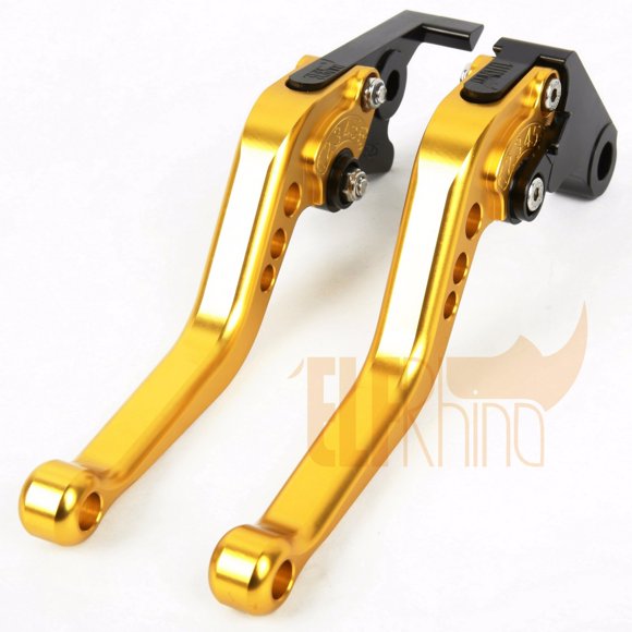Short Brake Clutch Levers for Honda MSX 125 GROM 2013-2023 MSX 125SF Gold Black