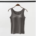 thumbnail image 3 of Clothing 2025 Womens Tops - Scoop Neck Cami - Tank Top for Women, Camisole for Women, Tummy Control Shapewear Womens' Sports Bra Longline Wirefree Padded with Medium Support, 3 of 5