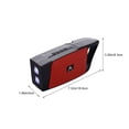 thumbnail image 3 of Oferta del Mes, Gancho para mochila para exteriores, inserción de tarjeta solar, altavoz, radio, linterna portátil y sistema de sonido Akmoler, 3 of 8