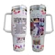 thumbnail image 1 of 40oz Stanley Termo Vaso Acero Inoxidable Doble Capa, Vaso de acero inoxidable aislado al vacío, con agarradera y popote, termo para bebidas calientes y frías, Vaso de Viaje para (40oz-G), 1 of 7