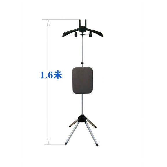 RENACLIPY Foldable Ironing Stand Black Garment Holder for Home Use, Space-Saving and Versatile Clothes Ironing Rack