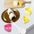 thumbnail image 6 of Triangle Onigiri Sushi Mold, Press Molds, Non Stick Sushi Making Kit, DIY Rice Ball Maker Mold Sets, Sushi Bento Nori Seaweed Kitchen Rice Ball Mold DIY Kitchen Gadget, 1 Set, 6 of 8
