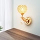 thumbnail image 5 of Lámpara decorativa para pared con acabado cromado para dormitorio, accesorio de, 5 of 9
