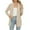 Beige, variant on Sevevn Cardigan Sweaters for Women Women's Solid Color Long Sleeve Casual Tops Blouse With Pocket Cardigan Coat Spring Tops for Women Green L