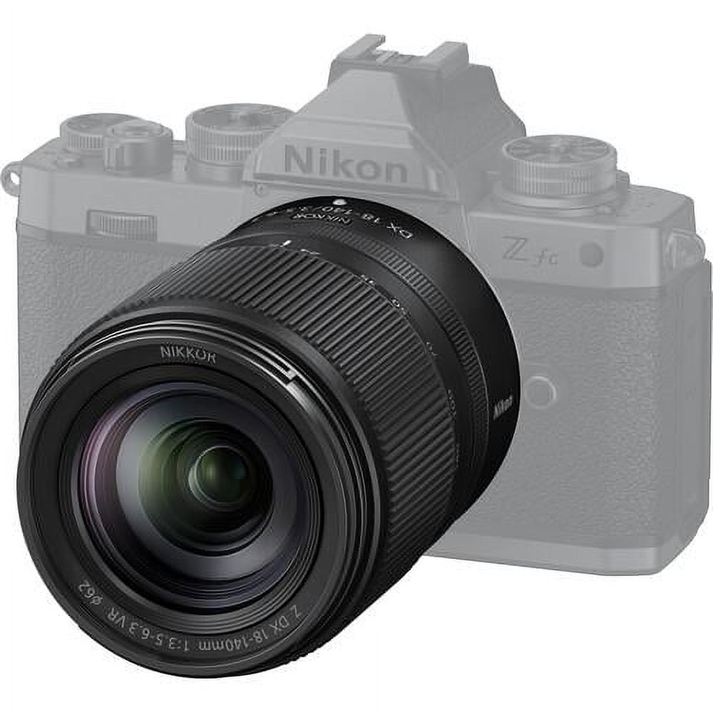 Nikon NIKKOR Z DX 18-140mm f／3.5-6.3 VR Amazon.com : Nikon NIKKOR Z DX 18-140mm f/3.5-6.3 VR, Black