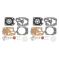 thumbnail image 3 of Carburetor Rebuild Gasket, Durable Easy To Install Carburetor Diaphragm and Gasket High Reliability Paper and Iron 2 Sets  for Replacement, 3 of 8