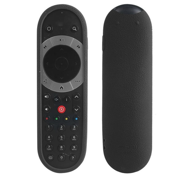 Funda de silicona antideslizante para control remoto de TV SKY Q (negra)