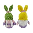 thumbnail image 2 of Etsjal 2PC Easter Bunny s Spring Gift Room Plush Doll Decorations Present, 2 of 9