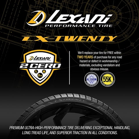 Lexani LX-Twenty Performance 245/50R20 102W Passenger Tire simolary.com 21 Lexani LX-Twenty Performance 245/50R20 102W Passenger Tire Simolary simolary.com 21