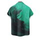 thumbnail image 4 of Mens Casual Manga Corta Botón Abajo Camisas Turndown Cuello Blusa de Impresión, Poliéster Ligero Top de la Moda para el Verano Al Aire Libre Y el Uso Diario, 4 of 6