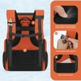 thumbnail image 6 of Maelstrom Backpack Cooler,36 Can Cooler Backpack,Soft Cooler Bag Insulated Leakproof,Lightweight Ice Chest Backpack,Travel Cooler Lunch Backpack for Camping,Hiking,Beach,Orange, 6 of 14