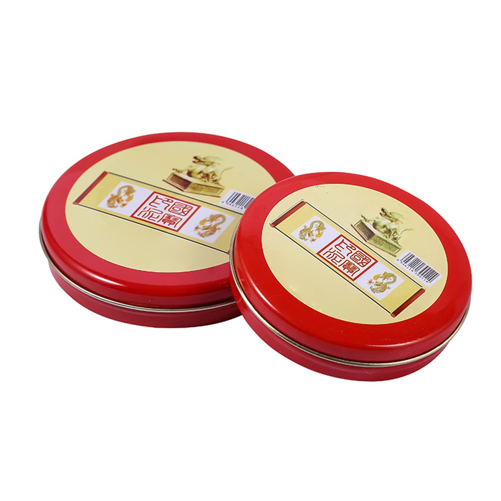 Operitacx 1pc Box Ink Pad Pigment Stamping Red Stamp Paste Desktop  Porcelain Adornment Inkpad for Stamp Chinese Calligraphy Accessories Old  Fashioned