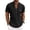 Black, variant on T Shirts for Man with Pocket , Men Clothing , Men's Short Sleeve Casual Shirt for Summer Beach Wear and Comfortable Style