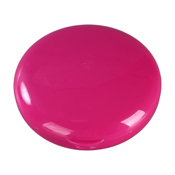 SUYOLL 7 Day Pill Organizer Compact Portable Daily Pill Box With Tight Snap Closure Space Saving For Travel And Daily Use Pink