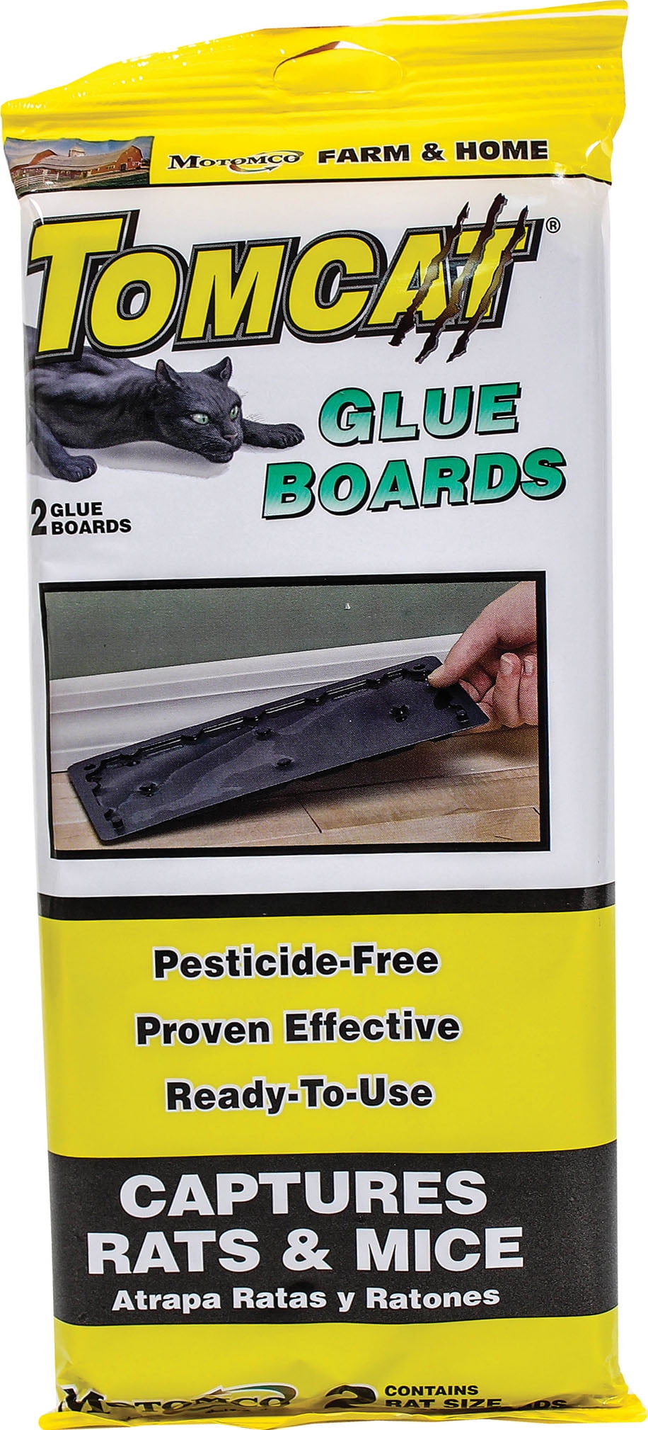 TOMCAT GLUE BOARD VALUE PACK RAT AND MOUSE TRAP 24 CT ...