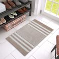 thumbnail image 6 of Tahtuvzn Bathroom Rugs Clearance! Extra Thick Microfiber Striped Door Mat Non Slip Bathroom Kitchen Entry Rug Water Absorbent Floor Mat for Bathroom Kitchen Doorway Foot Mat, Home Gift, 6 of 6