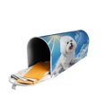 thumbnail image 5 of Naloa Cute Cloud Bichon Frise Mailbox Covers Magnetic Post Box Cover Post Letter Box Cover Garden Decor-21x18 in, 5 of 8
