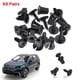 thumbnail image 2 of Riwesomey Juego de 50 pares de tornillos de plástico para vehículos, cubierta de motor, de rueda, pernos de repuesto para B5 B6 B7 Herramientas de reparación de automóviles Riwesomey VI015471-00B, 2 of 6