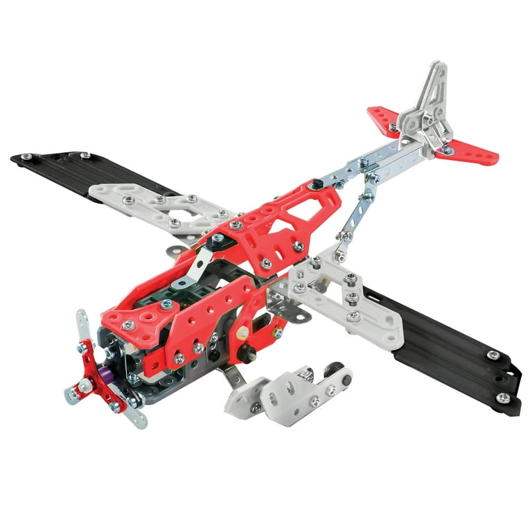 Meccano Junior, Helicopter STEAM Model Building Kit, for Kids Aged 5 and Up  – StockCalifornia