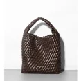 thumbnail image 3 of Carteras y bolsos 2024 Bolso de mano tejido a mano de piel suave de tacto de alta gama Bolso de mano para mujer Bolso de mano con cesta de verduras para las axilas, 3 of 5